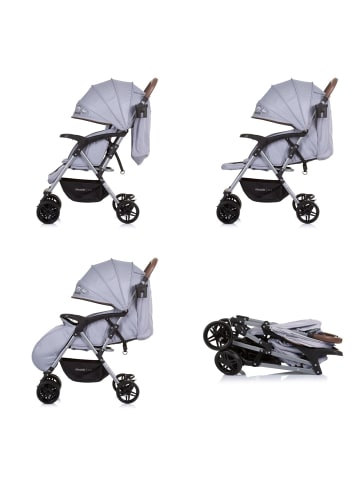 Chipolino Kinderwagen 2 in 1 April, 22 kg in grau