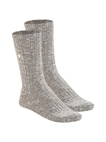 Birkenstock Socken 2er Pack in Grau/Weiß