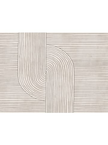 A.S. Création Tapete Linear Harmony in Beige-Schwarz