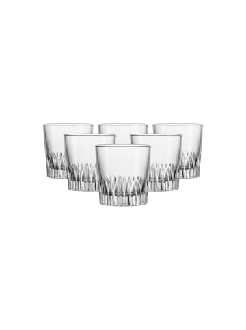 Ritzenhoff & Breker 6er Set Whiskybecher Bergamo in 280 ml in transparent
