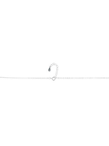 Adeliás Damen Halskette mit Anhänger – Herz aus 925 Silber in silber
