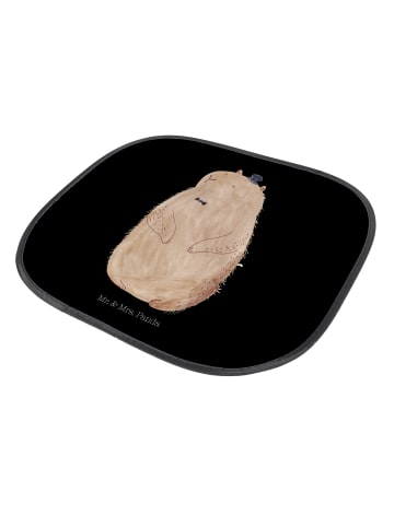 Mr. & Mrs. Panda Sonnenschutz Auto Murmeltier ohne Spruch in Schwarz