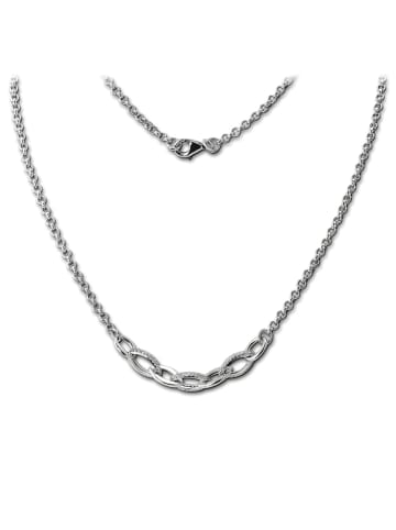 SilberDream 925 Sterling Silber Damen SilberDream Halsketten Ovale  ca. 46cm