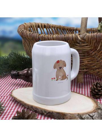 Mr. & Mrs. Panda Krug Hund Dame ohne Spruch in Weiß