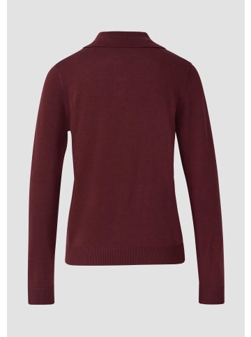 s.Oliver Strickpullover in 3902_bordeaux