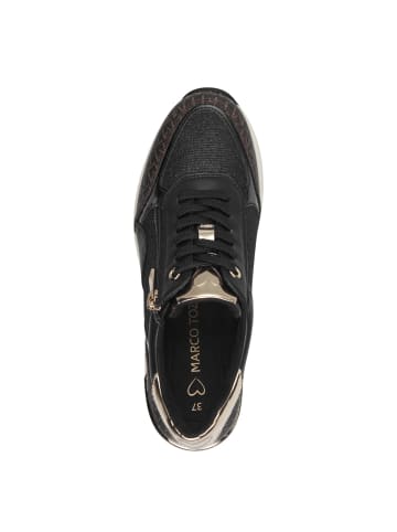 Marco Tozzi Sneaker Wedges in Schwarz