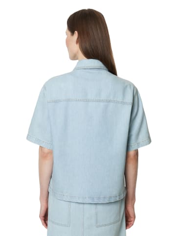 Marc O'Polo Denimshirt relaxed in Fluent light blue rigid wash