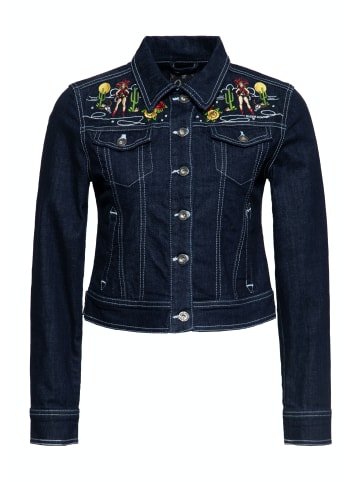 Queen Kerosin Queen Kerosin Denim Jeansjacke in Denim