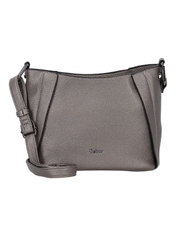 Gabor Brianne Schultertasche M 25.5 cm in old silver