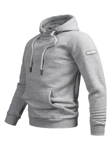 Alessandro Salvarini Hoodie AS-295 in Hellgrau