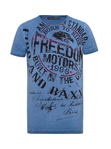 Cipo & Baxx T-Shirt in BLUE