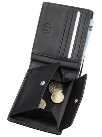 Bugatti Geldbörse Primo Coin 10 in Schwarz