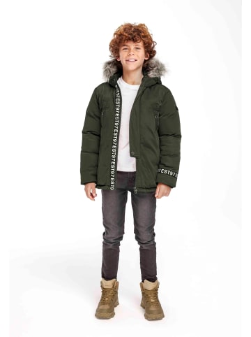 Minoti Winterjacke 15coat 47 in khaki