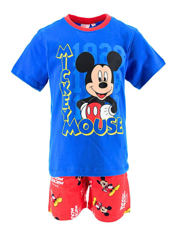 Disney Mickey Mouse Schlafanzug Mickey Mouse in Blau