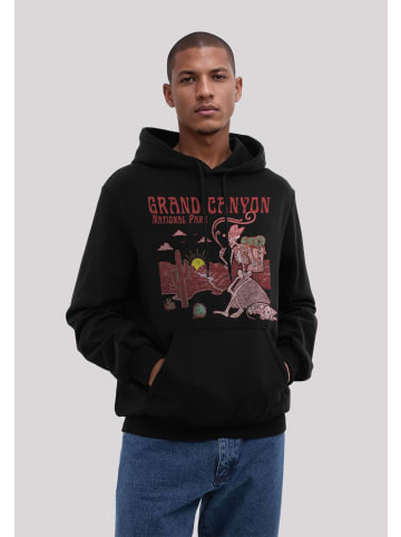 F4NT4STIC Hoodie US National Parks Grand Canyon Sunrise in schwarz