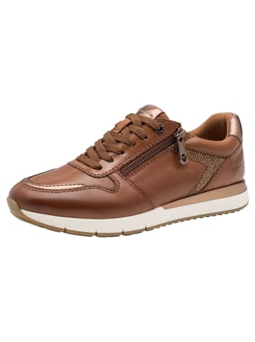 Tamaris WIDE FIT Sneaker in COGNAC