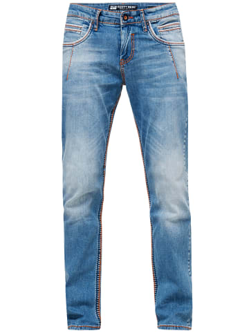 Rusty Neal Jeans Hose "NEW YORK" Vintage Blue Used in Blau