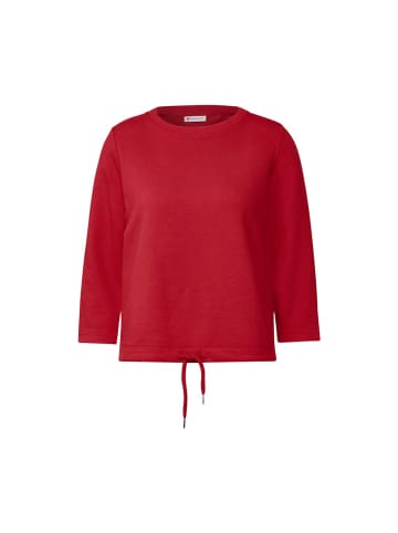 Street One Sweatshirt in glory red