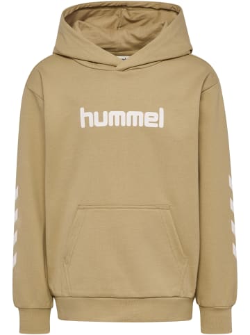 Hummel Kapuzenpullover Hmljr Logo Lebensstil Kinder in CORNSTALK