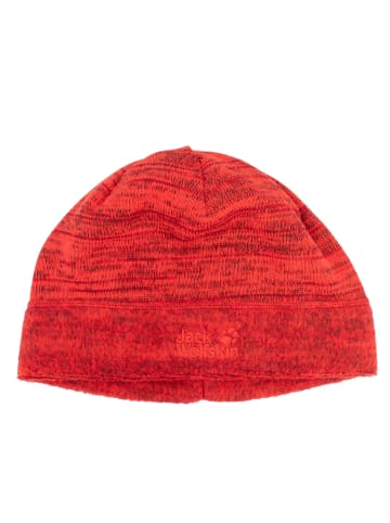 Jack Wolfskin Accessoires Aquila Cap Mütze Fleece in Rot