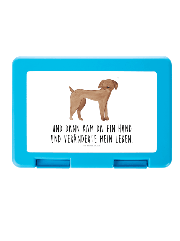Mr. & Mrs. Panda Aufbewahrungsbox Hund Dogge mit Spruch in Weiß