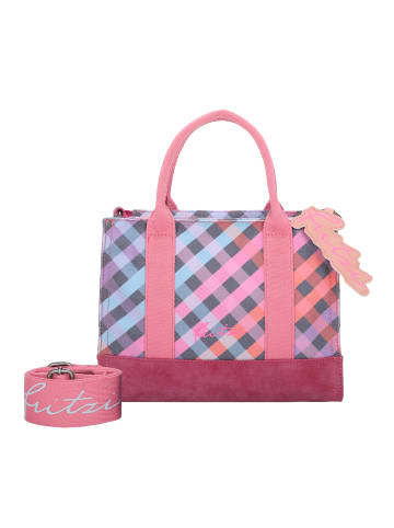 Fritzi aus Preußen Henkeltasche Izzy09 Limited Canvas Autumn Check in bunt