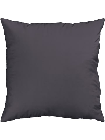 Erwin Müller Mako-Satin Kuschelkissenbezug Landshut in anthrazit