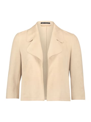 Betty Barclay Blazer-Jacke mit Reißverschluss in Beige