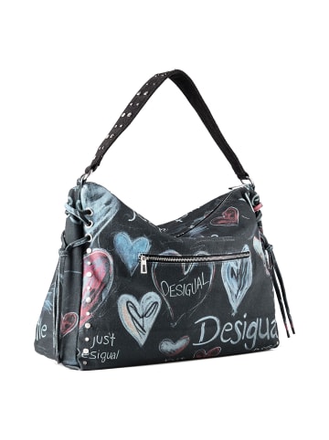 Desigual Stacatto Schultertasche 45 cm in mehrfarbig