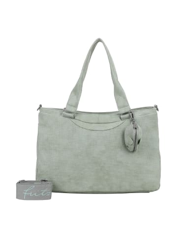 Fritzi aus Preußen Joly Waffly Shopper Tasche 41 cm in salbei