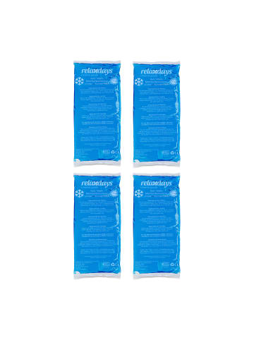 relaxdays 12 x Kühlpad in Blau