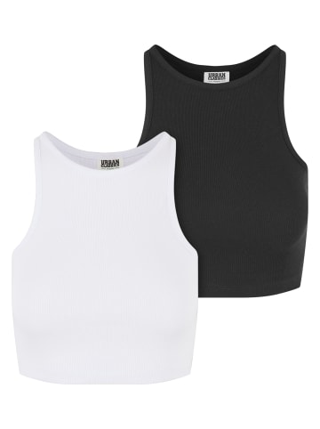 Urban Classics Tanks & Cami in white+black