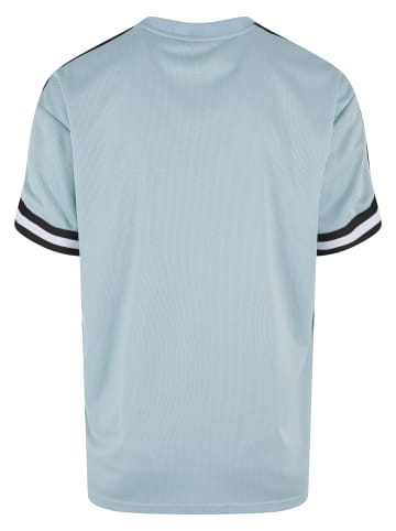 Urban Classics Mesh Tee in oceanblue