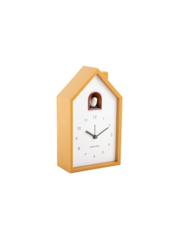 Karlsson Uhr mit Kuckuck in gelb