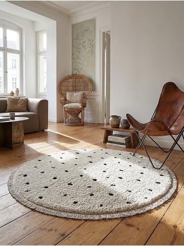 KADIMA DESIGN Teppichläufer Abstrakt weich wohnlich Wohnzimmer Schlafzimmer in Creme