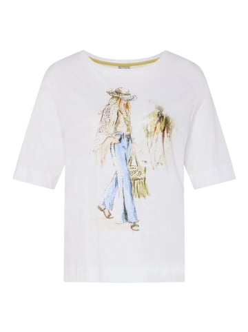 Rabe T-Shirt in Weiß