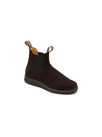 Blundstone Chelsea Boot "2689 Deepest Brown Suede (Aerocork Boot)" in Braun