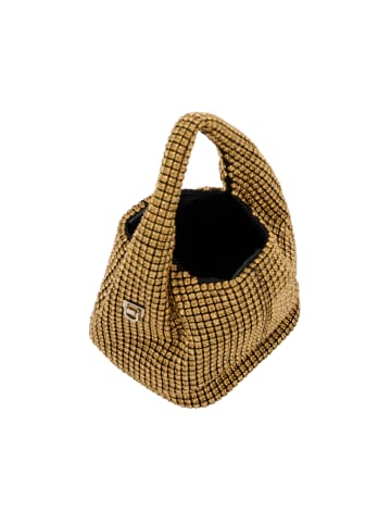 faina Women Bucket Bag in Gold