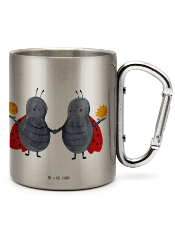 Mr. & Mrs. Panda Tasse Sternzeichen Zwilling ohne Spruch in Silber