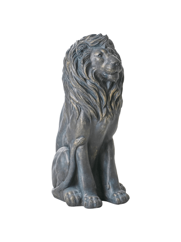 Beliani Gartenfigur DAKAR in Braun - (W) 40 x (H) 94 x (L) 45 cm