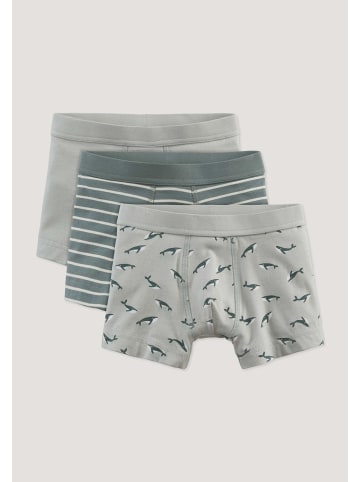 Hessnatur Jungen Pants Regular Cut 3er-Pack in atlantikblau