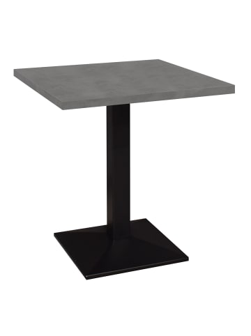 58 aufm Kessel BISTROTISCH Ekzuperiia 70x70x75 schwarz matt/graphit