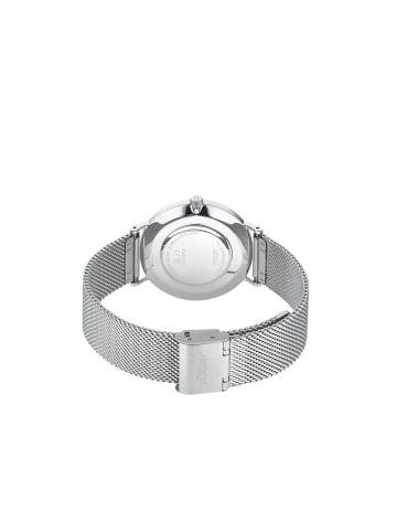 s.Oliver Quarzuhr 2033515 in Silber