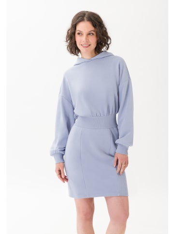 Les Lunes Hoodie-Kleid Charlie in Steel Blue