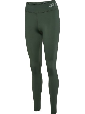 Hummel Leggings "Hmlte Fundamental" in Grün