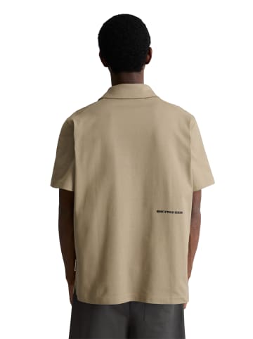 Marc O'Polo DENIM DfC Jerseyshirt oversized in Soft Brown