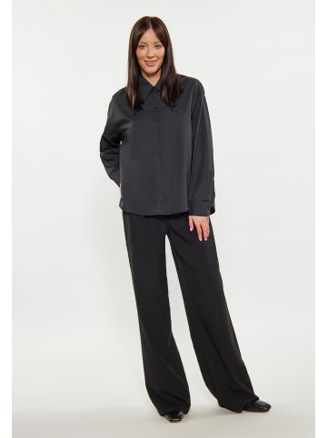 usha BLACK LABEL Damen Hemd in Schwarz