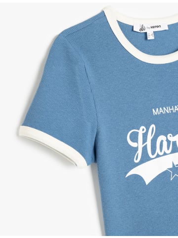 KOTON TSHIRT SS in Marineblau