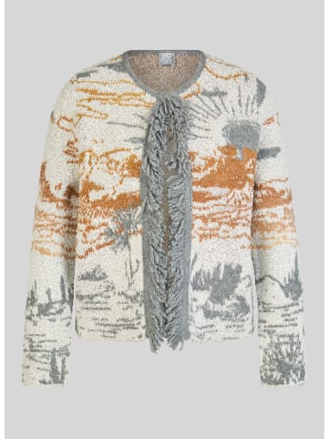 Rabe Strickjacke in Grau
