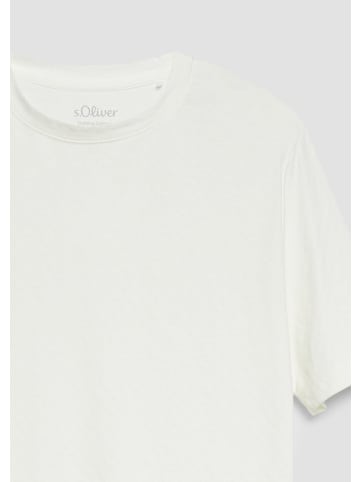 s.Oliver T-Shirt in 0200_creme